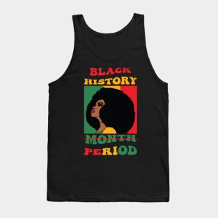 Black History Month Period Tank Top